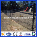 PVC recubierto cadena enlace valla / precio más bajo cercas de enlace de cadena, / valla de enlace de cadena utilizado para la cancha de tenis